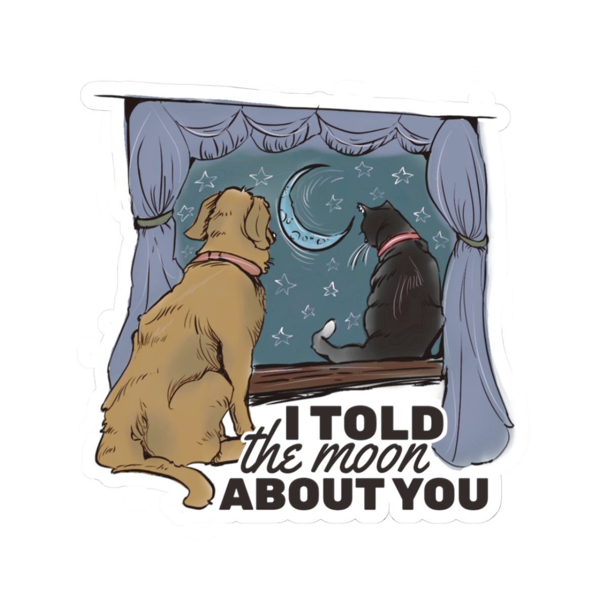 Moonlit Stories Sticker