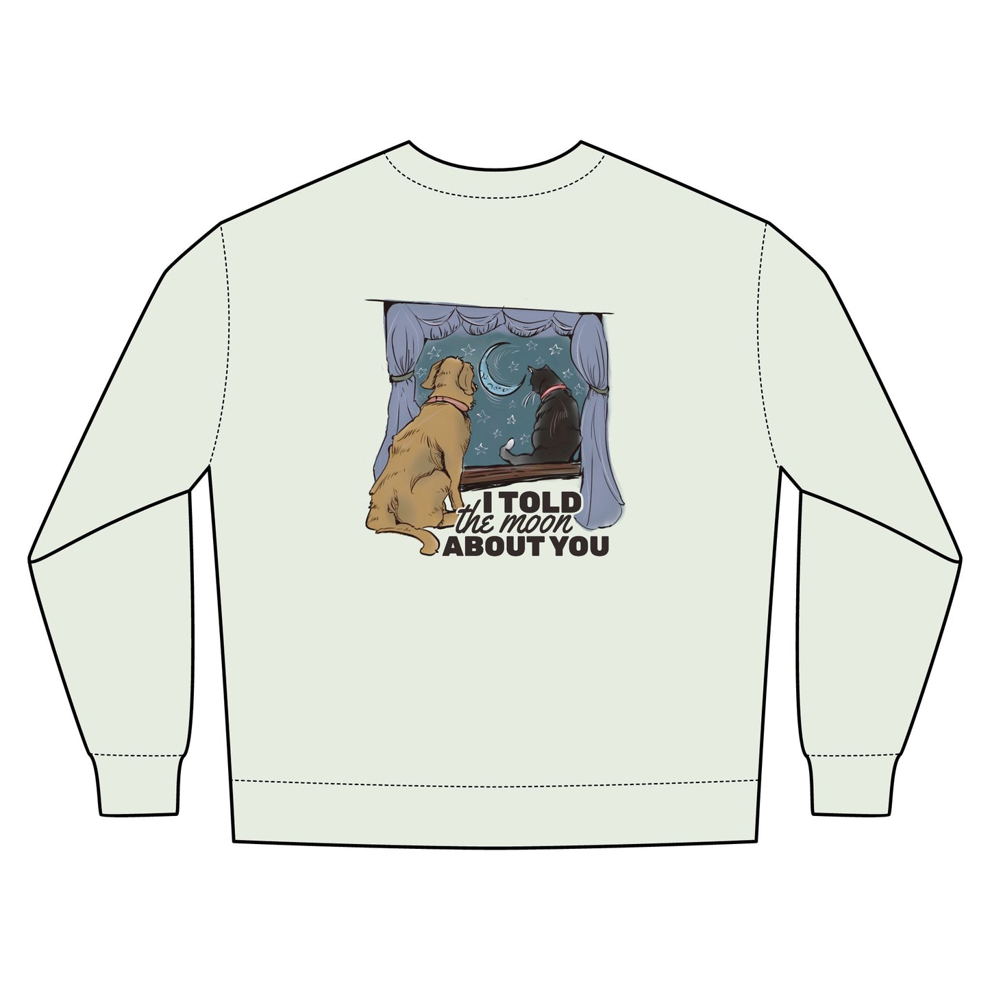 Moonlit Stories Unisex Crewneck